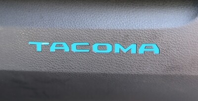 2016-2023 Toyota Tacoma Door Emblem Decal Overlays