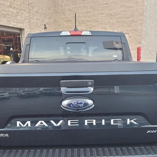 2022+ Ford &quot;Maverick&quot; Tailgate Decal Inlay