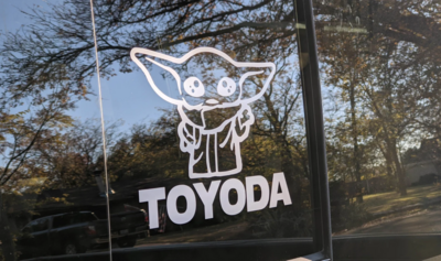 Toyoda Window Decal (Fitment for 2016-2022 Tacoma)