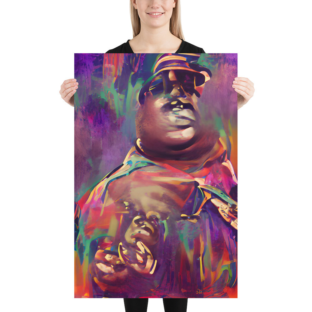 Big Poppa Original Art Studio Poster