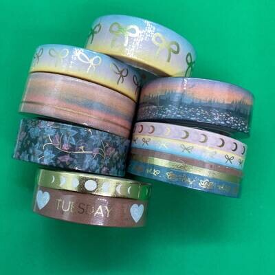 Washi Tape Sample - Simply Gilded July 2021 Sub Box: Free Reign