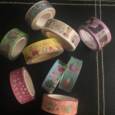 Washi Tape Sample - Various Cute Washi