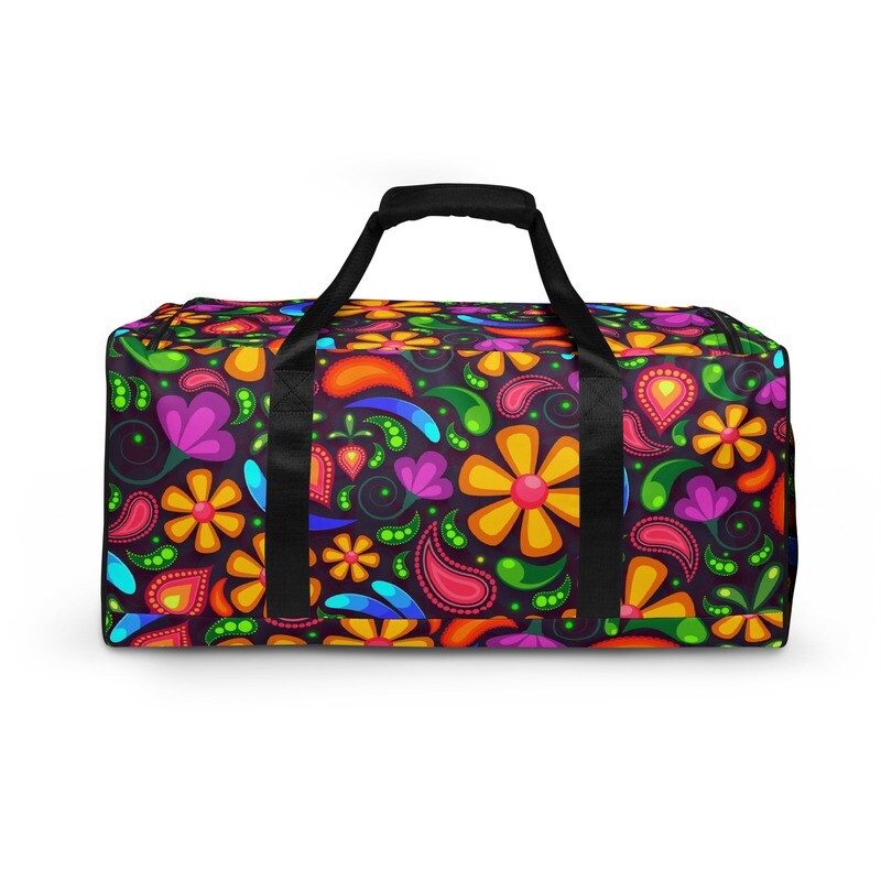 Floral Print Duffle bag
