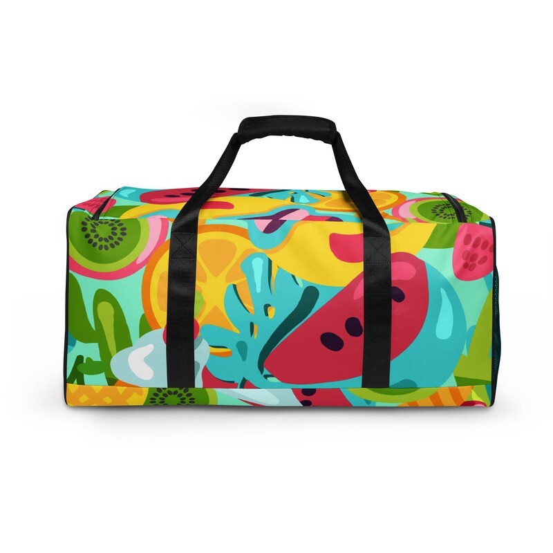 Summer Splash Colorful Duffle Bag
