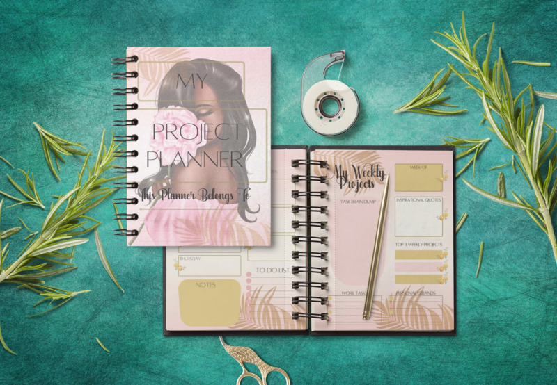 Project Planner - Letter Size Printable