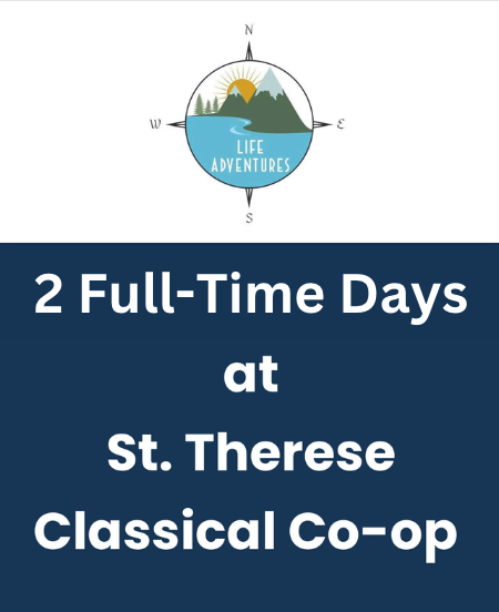St. Therese 2 Day Hybrid Coupon (M & W) PreK-12th - Add To Order