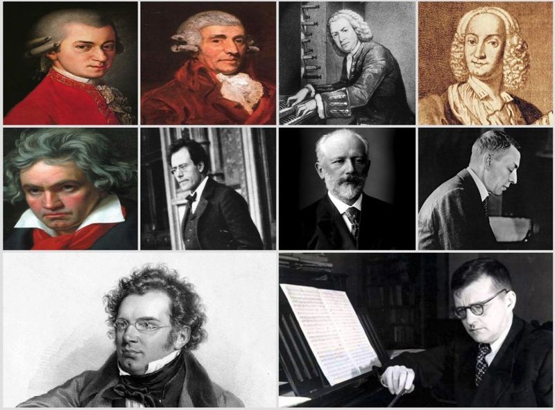 Discovering Great Composers of the Modern World (St. Therese Mondays Session D 1:00-1:45 p.m.) 5th-12th