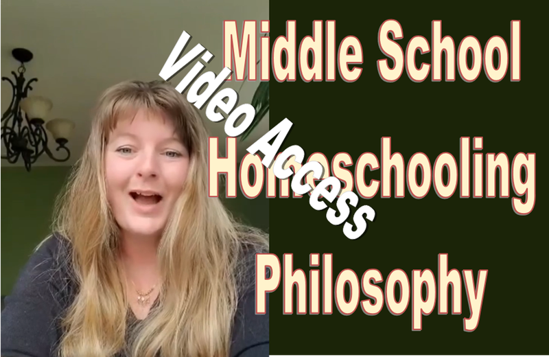 Middle School Homeschooling Philosophy 2023 Planning Workshop Talk Video Access