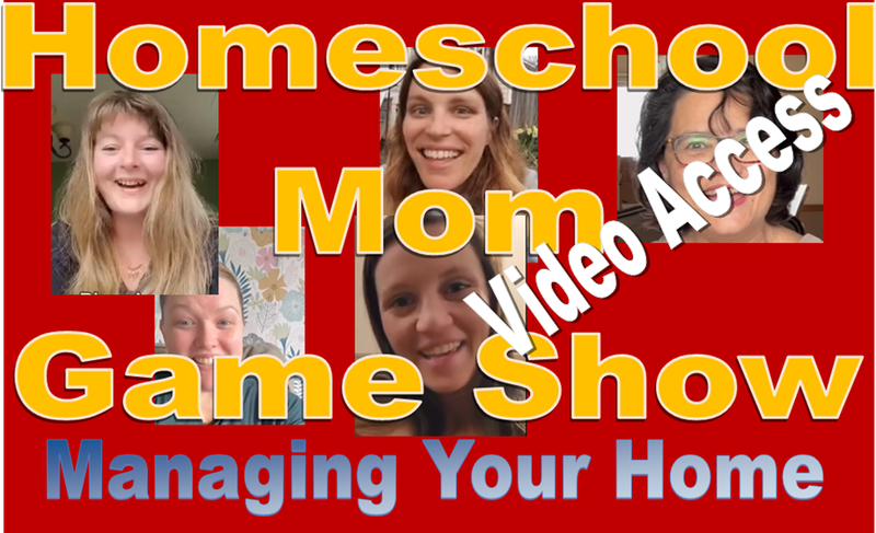 Homeschool Mom Game Show: Managing Your Home 2023 Planning Workshop Talk Video Access