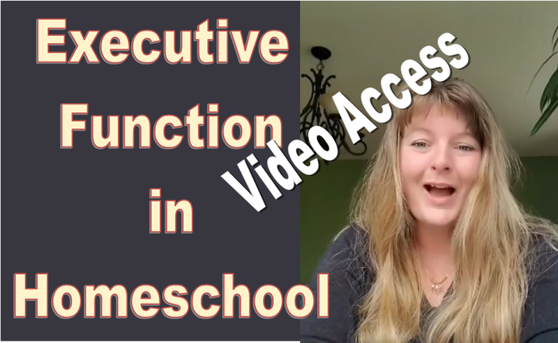 Unlocking the Hidden Potential with Executive Function:  From Chaos to Control 2023 Homeschool Planning Workshop Talk Video Access