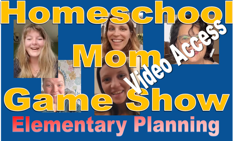 Homeschool Mom Game Show: Elementary Planning 2023 Planning Workshop Talk Video Access