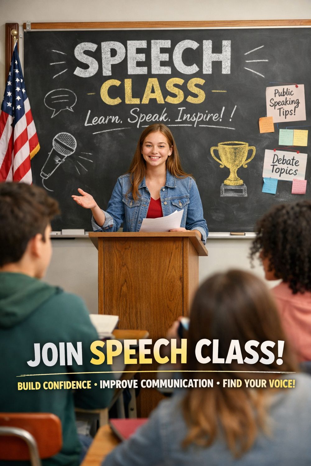 Speech (Sunny Lane 9am) 8th-12th $100/Semester