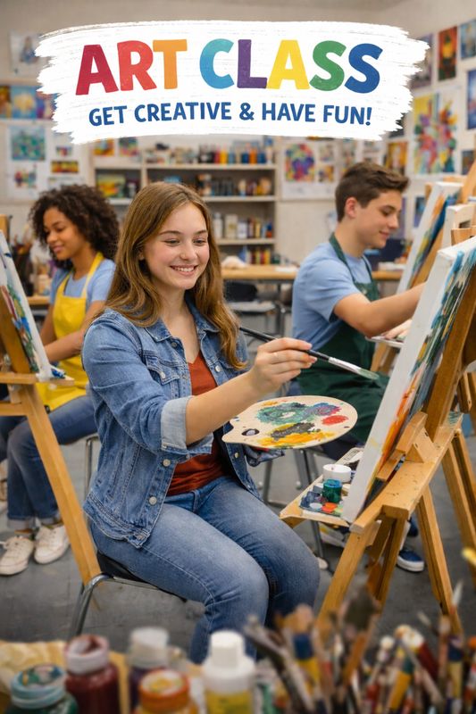 Discovering Great Artists (Sunny Lane 11am) 8th-12th $100/Semester