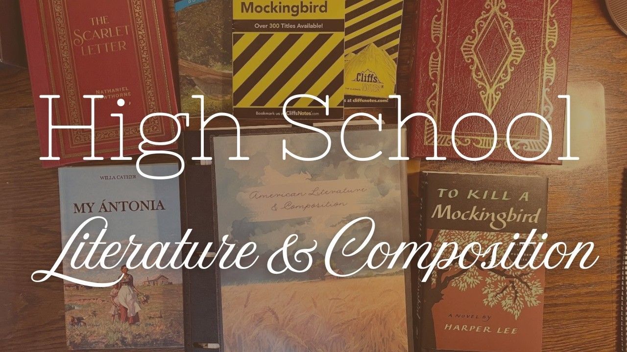 High School American Literature and Composition (St. Therese Session C 10:40am) 9th-12th, *$100/Semester