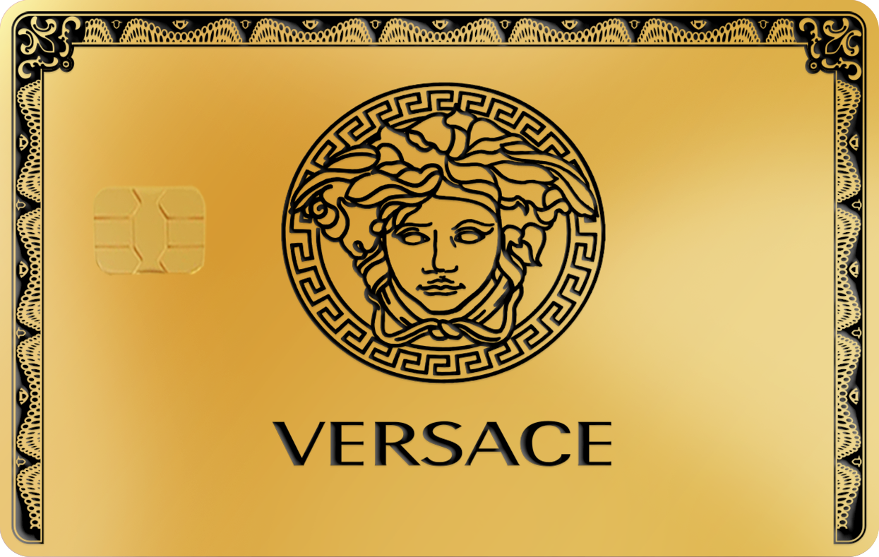 MEDUSA HEAD AMX, Card Color Options: 24K Gold Plated