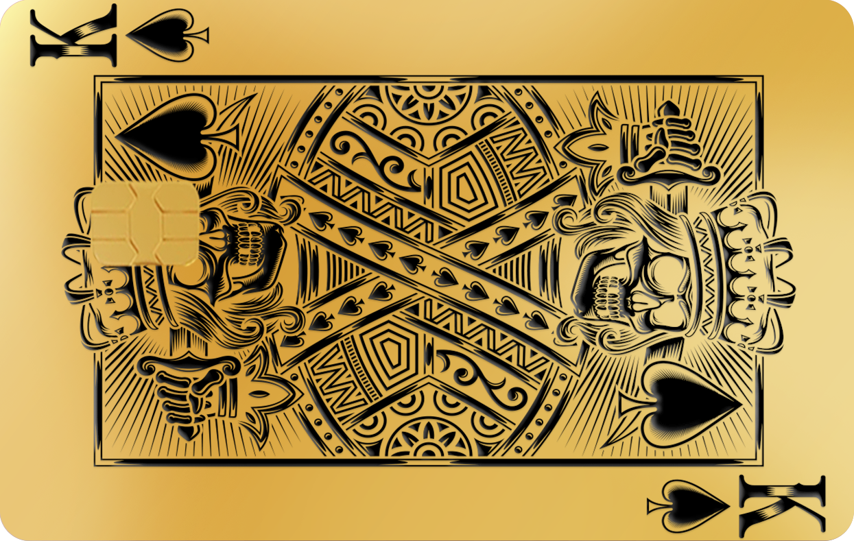 SKULL KING OF SPADES