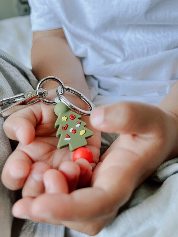 Weihnachtlicher Schlüsselanhänger Tannenbaum Weihnachtlicher Schlüsselanhänger Tannenbaum