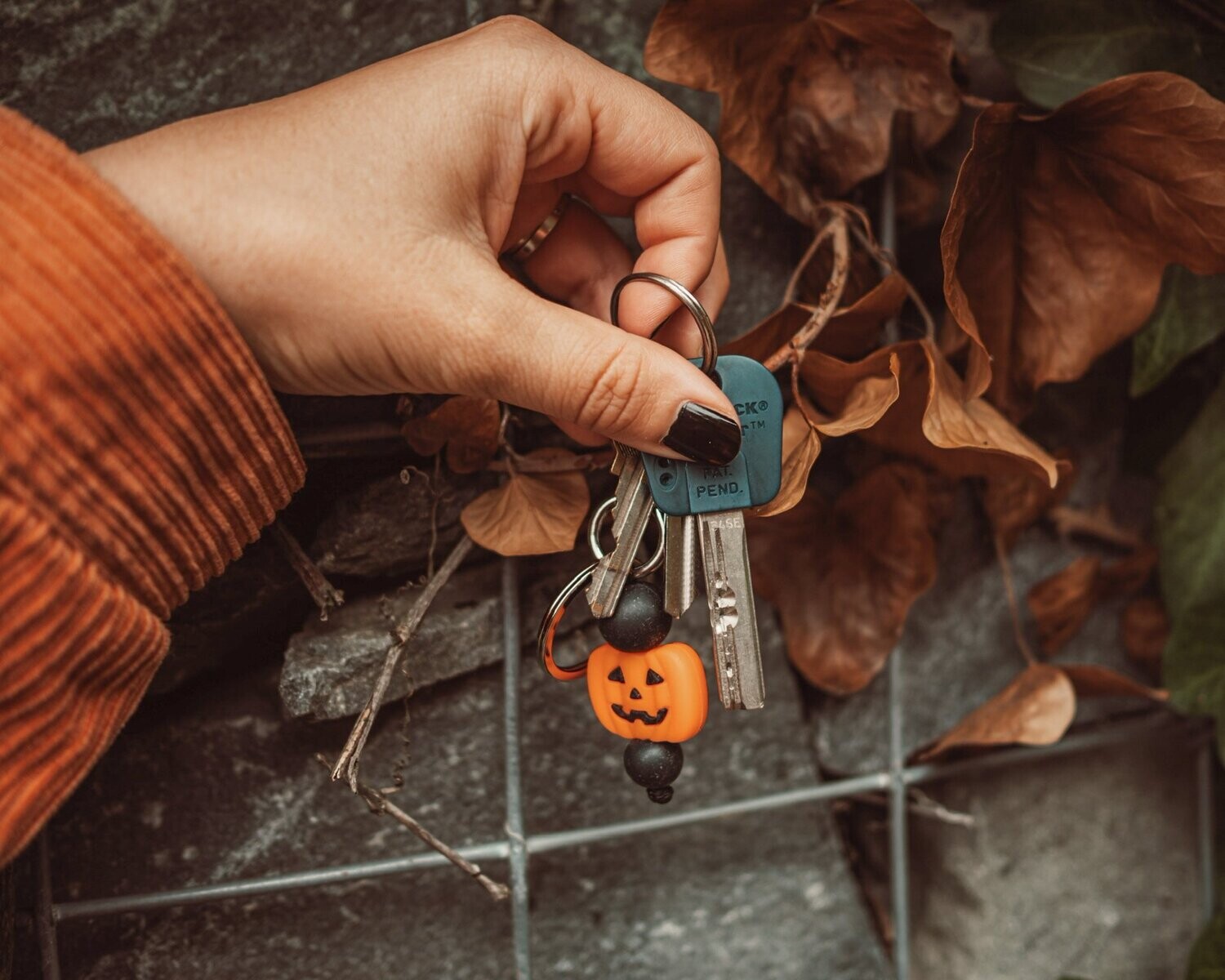 "Kürbis" Halloween Schlüsselanhänger