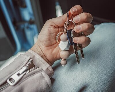 Schlüsselanhänger "Goldie"