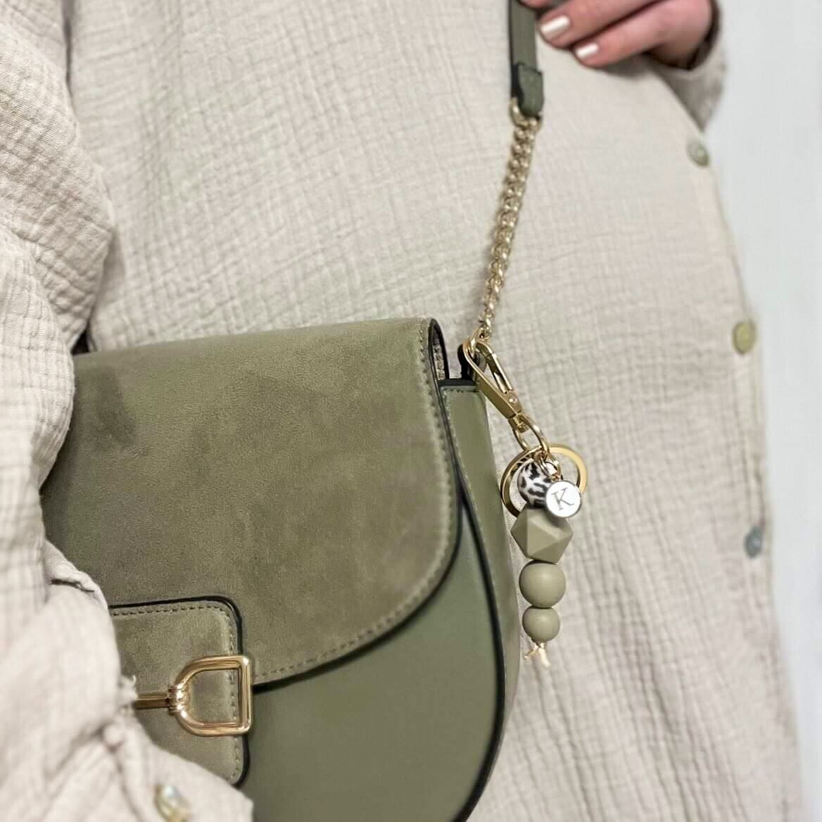 Personalisierter Schlüsselanhänger  "Glamour Leo"
