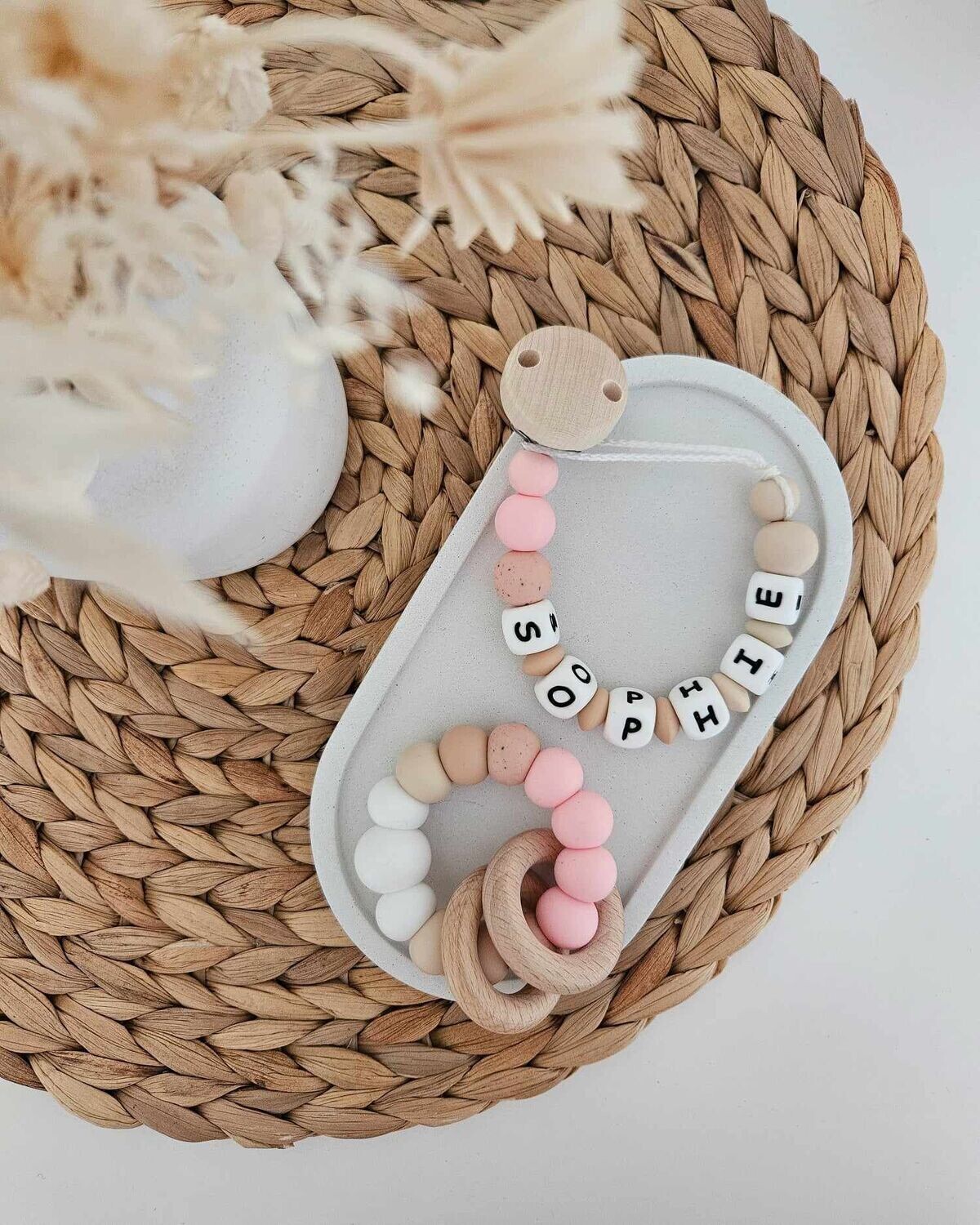 "Rainbow" Hello Baby Girl Set mit Name