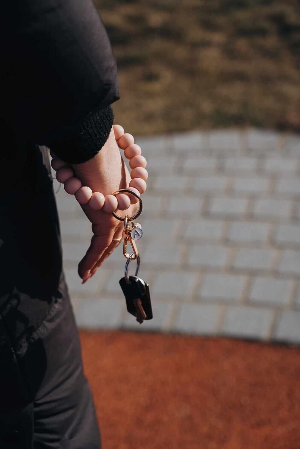 Schlüsselanhänger Armband "Pure"