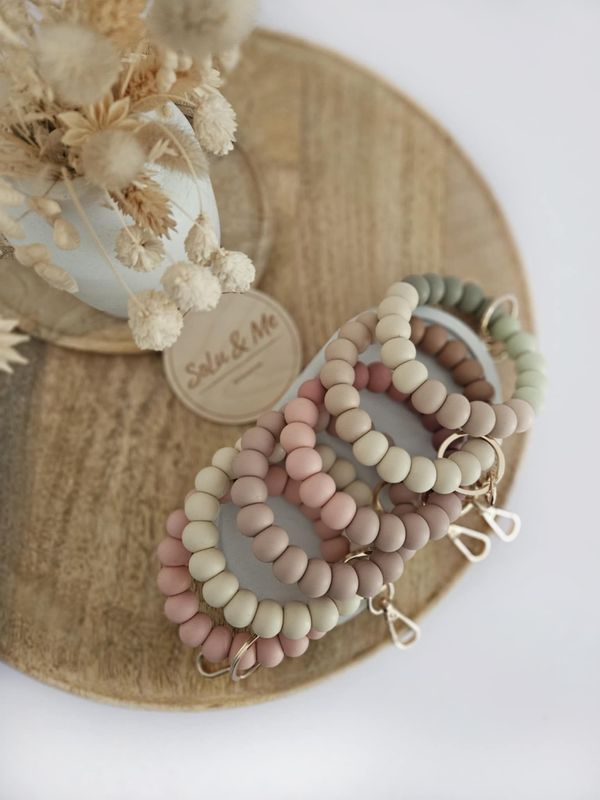 Schlüsselanhänger Armband "Pure"