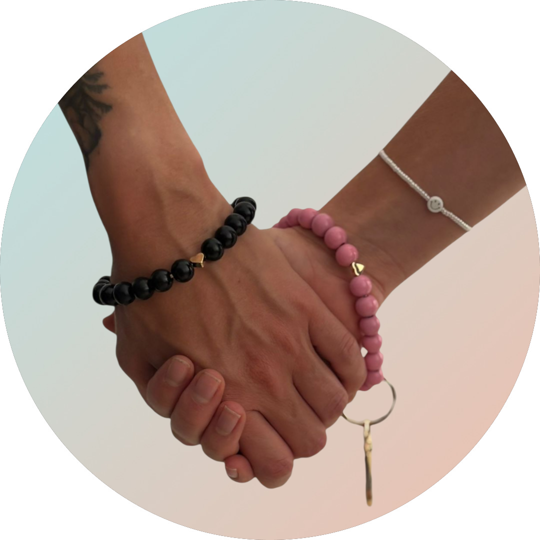 Schlüsselanhänger-Armband Freundinnen