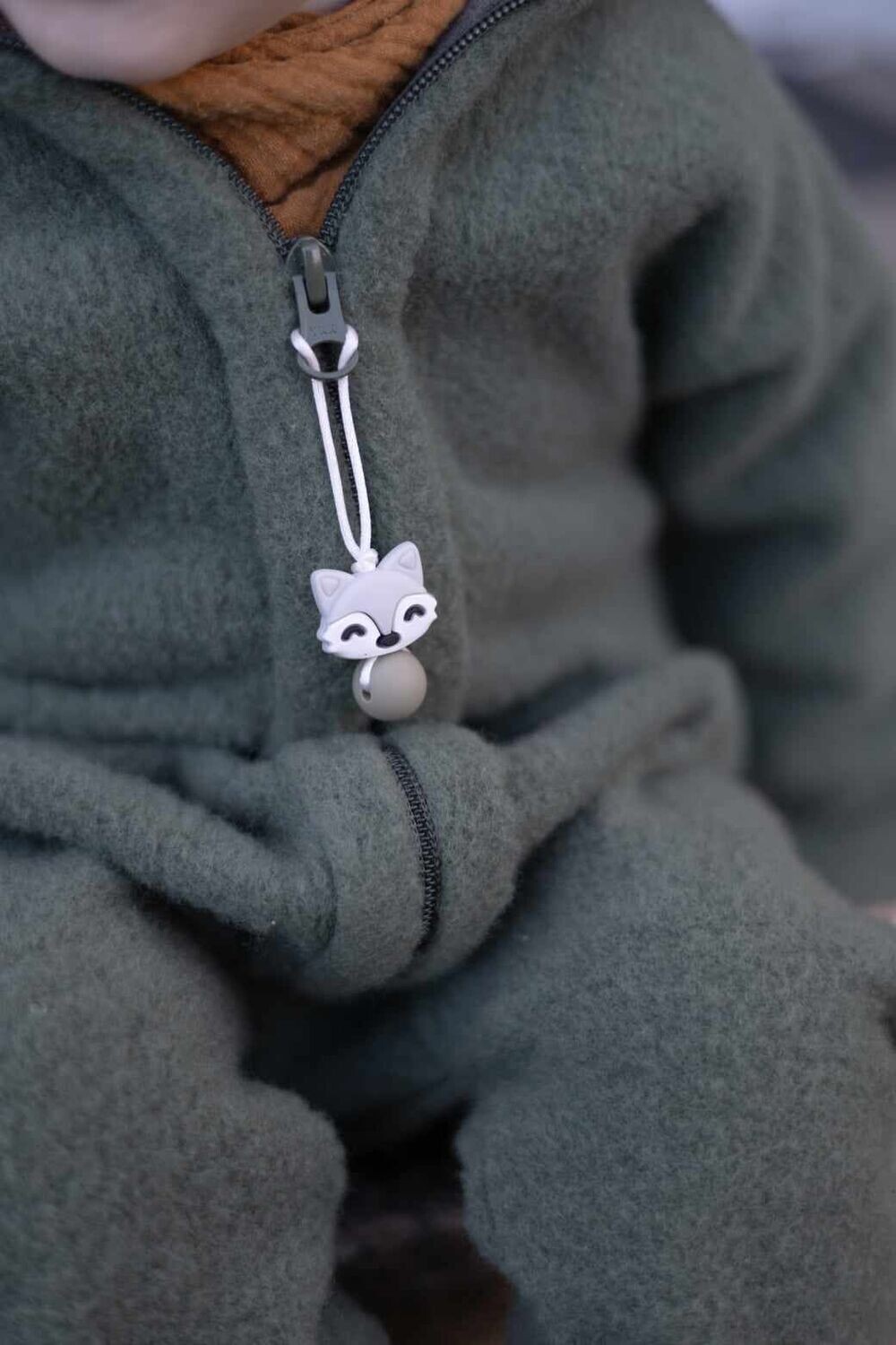 Fuchs Reißverschlussanhänger für Kinder Fuchs Reißverschlussanhänger für Kinder