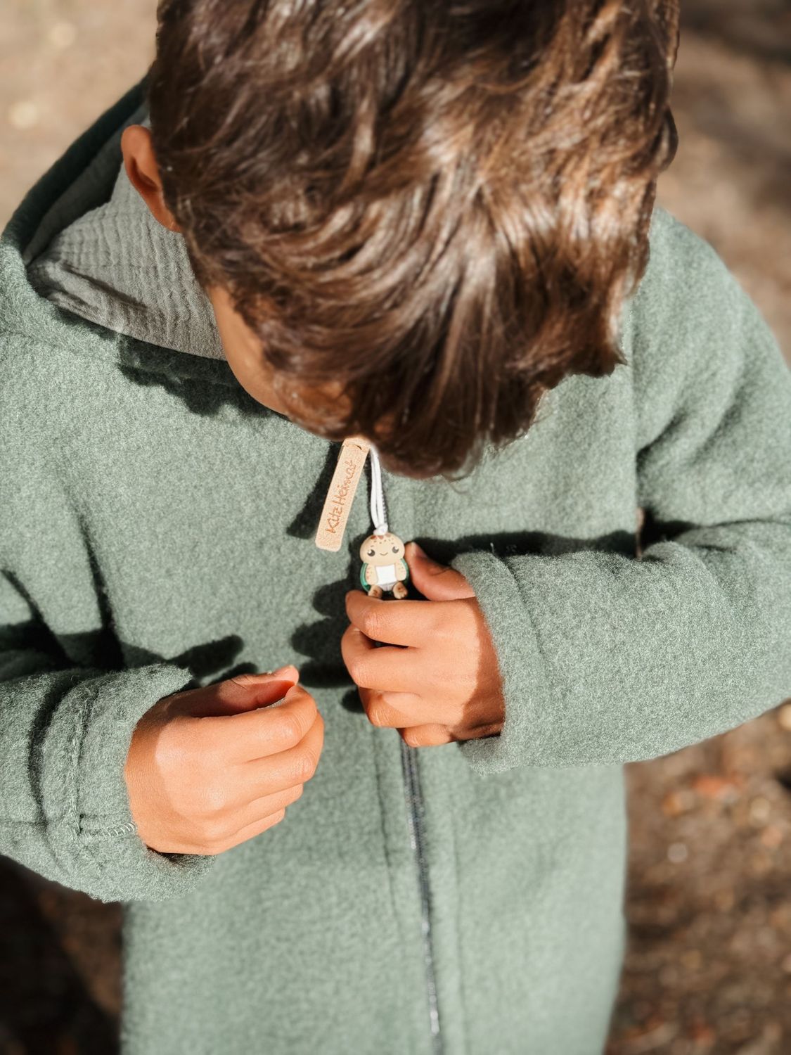 Schildkröte Reißverschlussanhänger für Kinder Schildkröte Reißverschlussanhänger für Kinder