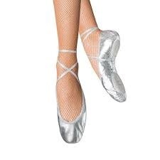 Low Vamp Split Sole silver