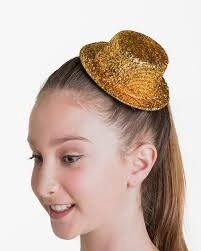 Glitter Hat Clip