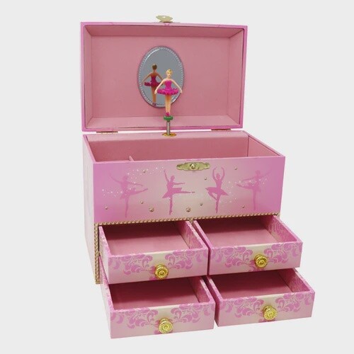 Romantic Ballet Medium Jewellery Box