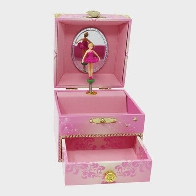 Romantic Ballet Small Musical Jewellery Box