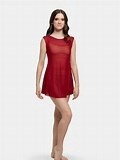 Mesh slip dress