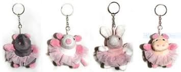 Mad Ally Ballerina Buddies Keyring