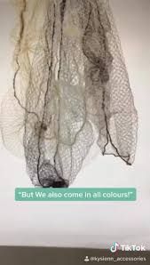 Nylon Bun nets, Colour: light brown