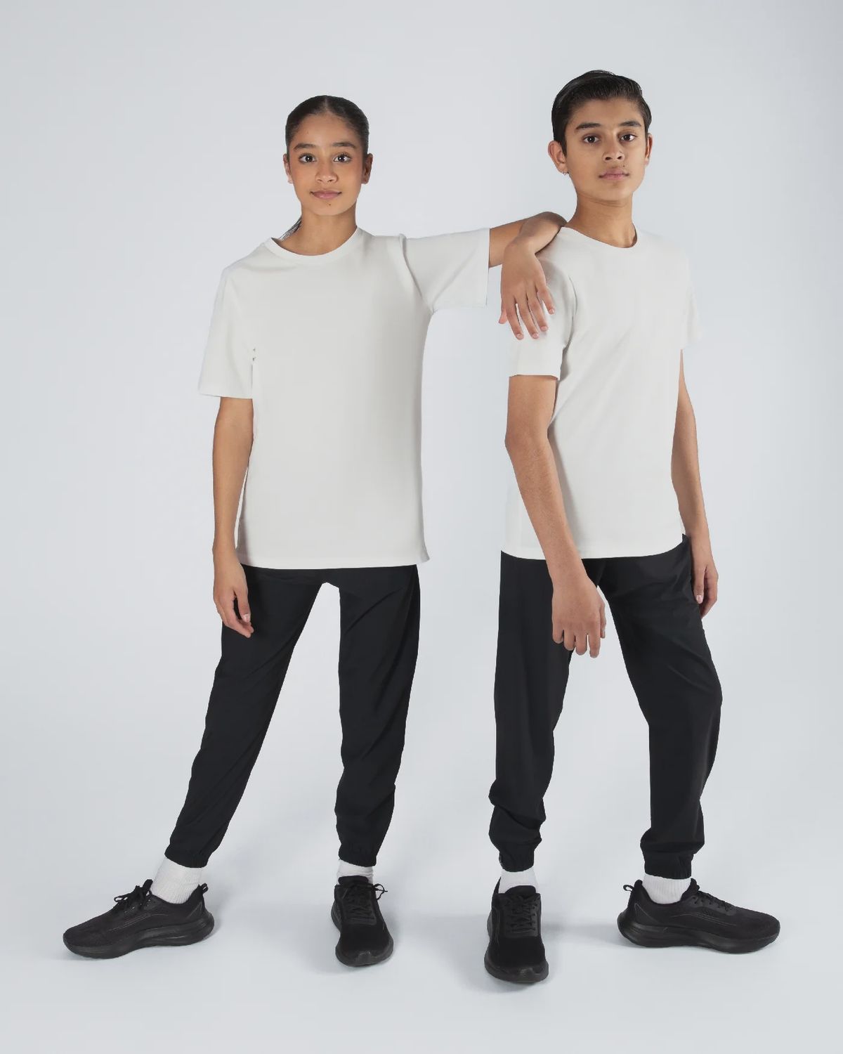 Dance Tee, Size: White - Child Large