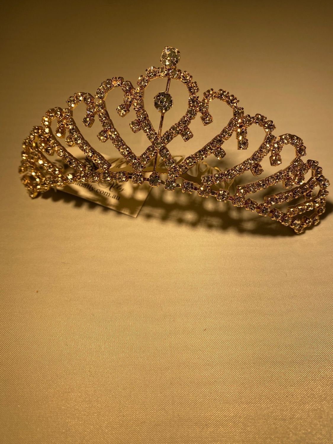 Cassie Tiara, Colour: Gold