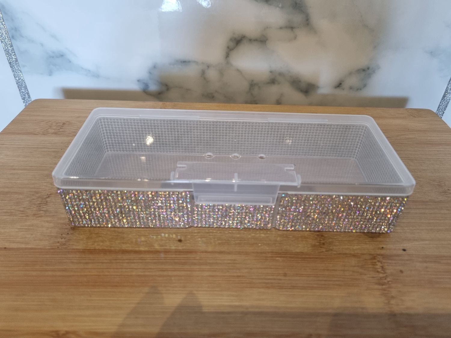 Diamante Storage Makeup Box