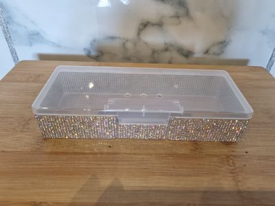 Diamante Storage Makeup Box