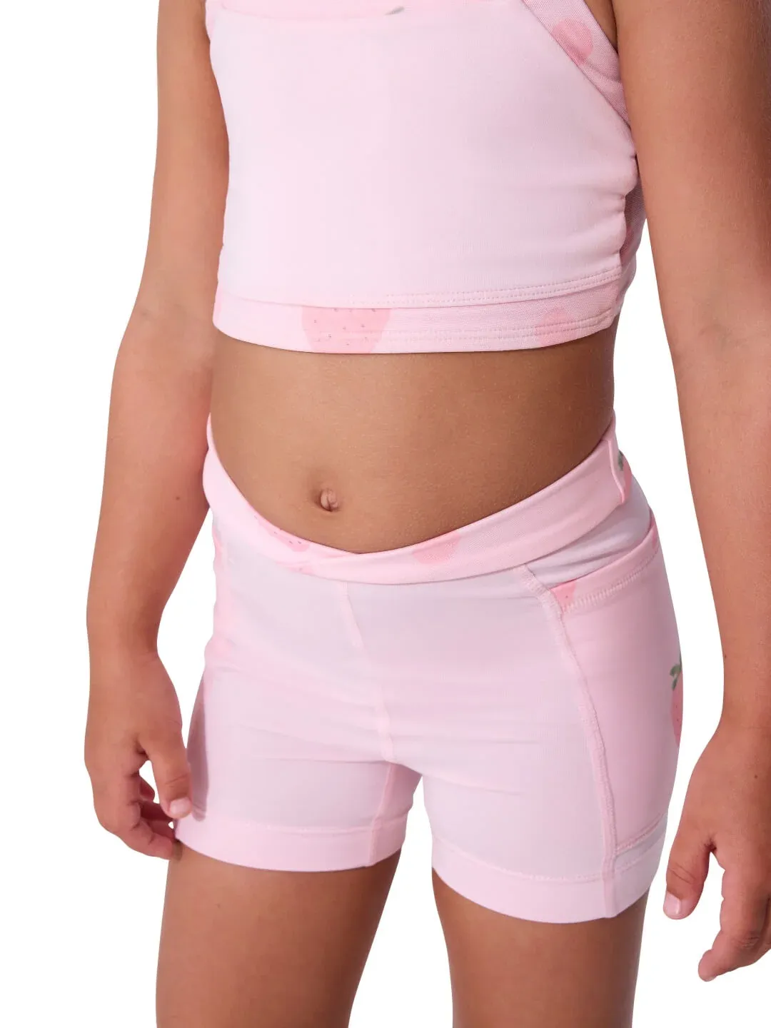 Berry Sweet Berry Mindful Short - Child, Colour: Baby Pink, Size: Small 4-5yrs