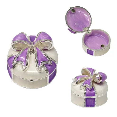 Treasue Trinket Box, Style: bow