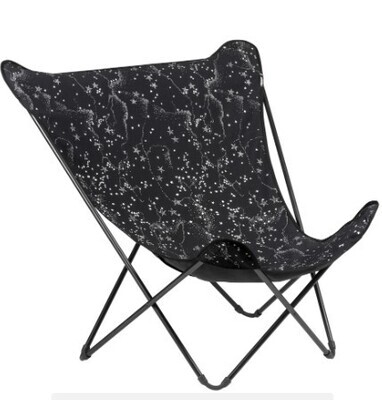 Modern Indoor Outdoor Celestial XL Folding Lounge Chair