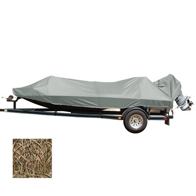 Carver Performance Poly-Guard Styled-to-Fit Boat Cover f/16.5' Jon Style Bass Boats - Shadow Grass