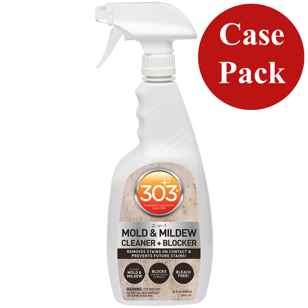 303 Mold & Mildew Cleaner & Blocker with Trigger Sprayer - 32oz *Case of 6*