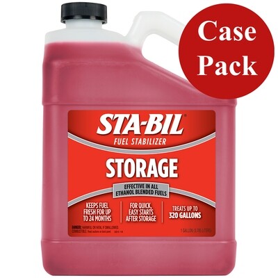 STA-BIL Fuel Stabilizer - 1 Gallon *Case of 4* STA-BIL Fuel Stabilizer - 1 Gallon *Case of 4*