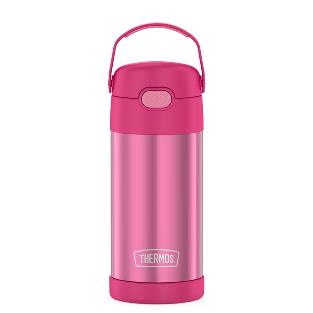 Thermos FUNtainer® Stainless Steel Insulated Straw Bottle - 12oz - Pink