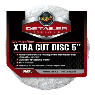 Meguiar's DA Microfiber Xtra Cut Disc - 5"