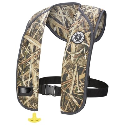 Mustang MIT 100 Inflatable PFD - Manual - Camo Mossy Oak Shadow Grass Blades
